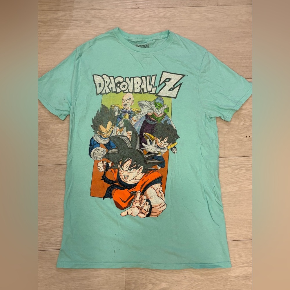 Vintage Dragon Ball Z Light Blue T-Shirt